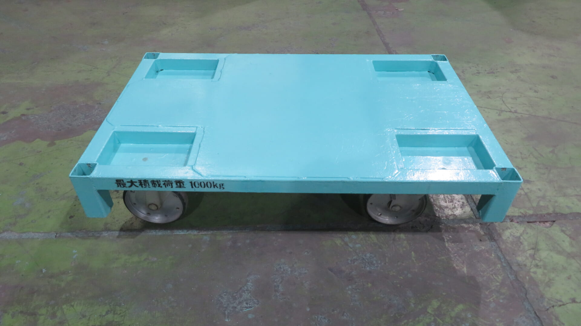 平床台車 パイプキャリー 1200×750 最大積載1000kg ウレタン 